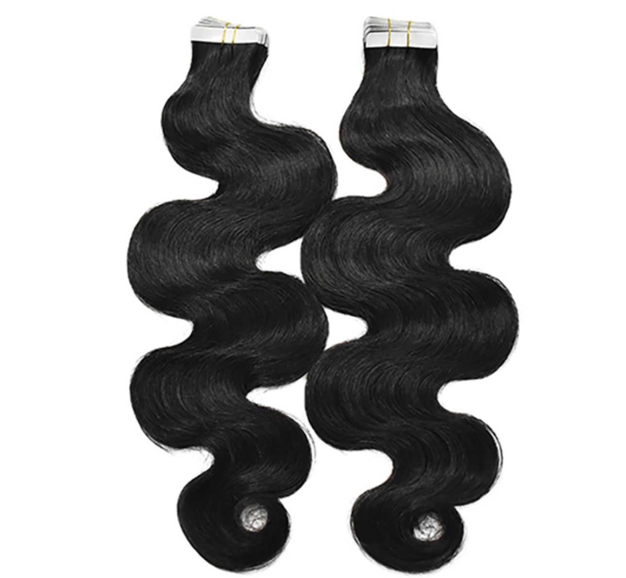 Body Wave Virgin Cuticle Aligned Tape In Hair Extensions For Black Women